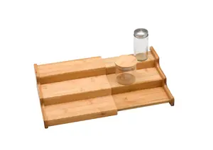 Étagère De Rangement Bambou - Beige Naturel