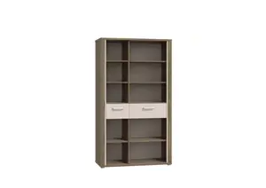 Étagère Droite Dedelos Led En Option - Marron / Beige