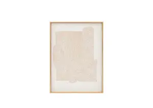 Tableau Abstrait Handmade 30X40X2,3Cm - Multicouleur