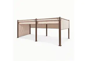 Gazebo Pure-Harmony En Acier - Beige