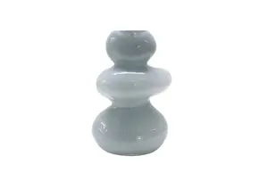 Vase Equilibre 14.5X9.5X20.5Cm - Bleu Clair