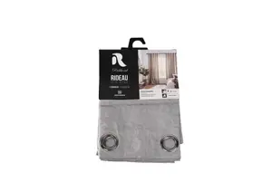 Rideau 100% Coton 140X280Cm - Gris