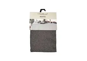Nappe Richbond Coton Chine 140X240 - Noir / Grège