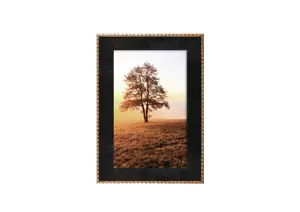 Cadre Photo Prestige 10X15Cm - Noir/Doré