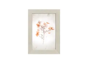 Cadre Photo Classique En Mdf 10X15Cm - Gris Clair