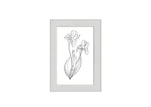 Cadre Photo Retro 10X15Cm - Blanc