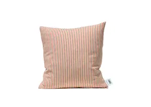 Coussin Exterieur Rayé 45X45Cm – Orange