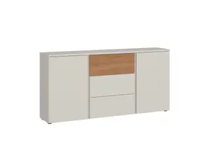 Commode Hamm - Chêne / Crème