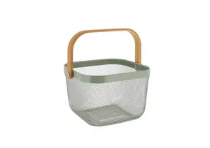 Panier De Rangement Carré - Kaki
