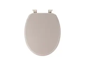 Abattant Wc 18 Pouces Attaches Plastiques - Beige