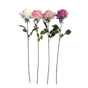 Rose Artificielle Multicouleur H61Cm