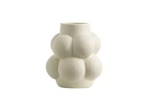 Vase Bubble Mat 13X14.5X6Cm - Beige