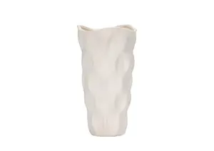 Vase Sculpte - Blanc