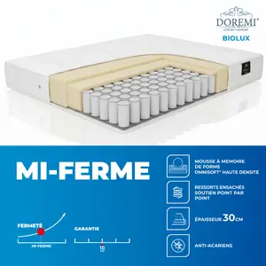 Matelas DOREMI BIOLUX