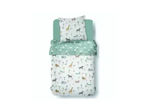 Parure De Lit Happy Jungle 140X200Cm - Multicouleur
