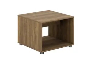 Table De Cafe Start Pro 60Cm - Noyer/Gris