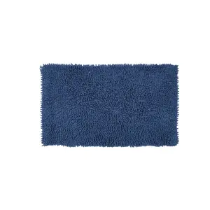 Tapis Salle De Bain Cosy 50*80CM - Bleu