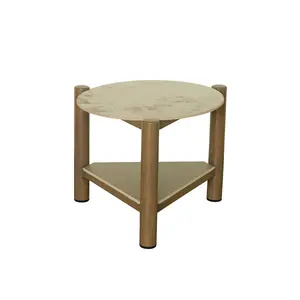 Table Basse Cosyline Dia 50cm - Taupe