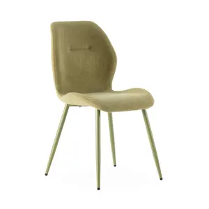 Chaise Ansu avec pied assorti – 49 × 58 × 47,5 / 86 cm