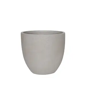 Cache-pot Béton Ciré Beige - 30,5 x 30,5 x 29 cm