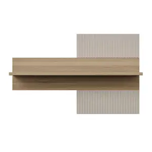 Étagère Seravel – Chêne/Crème – 100 x 22 x 63 cm