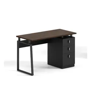 Bureau Workmate - Noyer - 120×60×75 cm