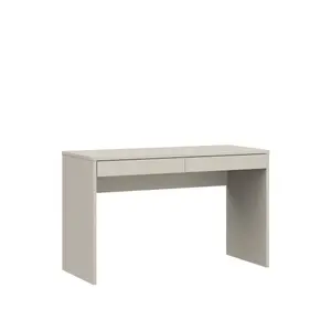 Bureau MILLES – 2 Tiroirs – Sand / Terracotta