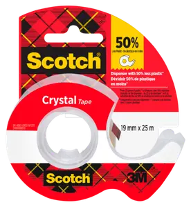 Ruban adhésif avec dévidoir "Crystal" ou "Magic" - SCOTCH