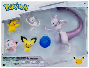 Coffret anniversaire 5 figurines Pokémon - POKEMON