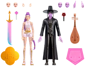COFFRET FIGURINES RUMI ET JINU