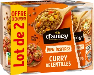 LÉGUMES CUISINÉS BIEN INSPIRÉS - D'AUCY