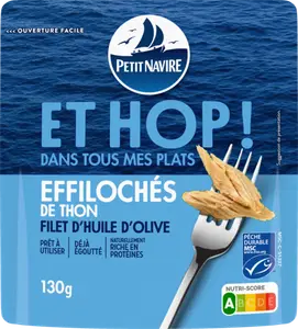 EFFILOCHÉS DE THON ET HOP ! - PETIT NAVIRE