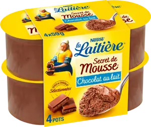 Secret de mousse au chocolat au lait - LA LAITIÈRE