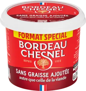 Rillette pur porc sans graisse ajoutée format spécial - BORDEAU CHESNEL