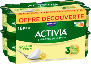 Activia saveur citron offre découverte "DANONE"