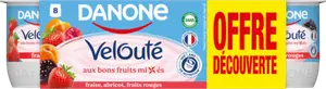Velouté Fruix Fraise, abricot, fruits rouges Offre découverte - DANONE