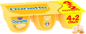 Danette saveur Vanille - DANONE