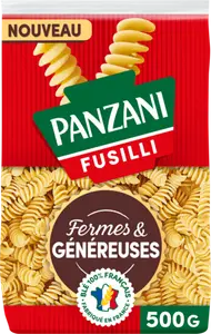 Pates Fusilli Fermes Et Genereuses Panzani