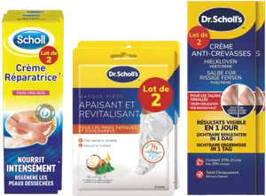 SUR LES PRODUITS PRÉSENTS EN MAGASIN DE LA GAMME “SCHOLL”.