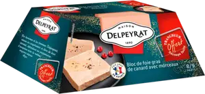 Bloc de foie gras de canard avec morceaux - MAISON DELPEYRAT