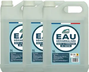 EAU DEMINÉRALISÉE