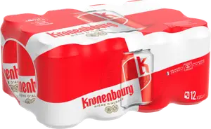 BIÈRE BLONDE D'ALSACE - KRONENBOURG