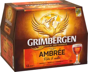BIÈRE AMBRÉE - GRIMBERGEN