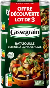 LÉGUMES CUISINÉS À LA PROVENÇALE - CASSEGRAIN