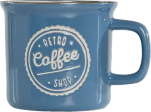 TASSE À CAFÉ BLEUE DE COBALT 30CL - CASITA