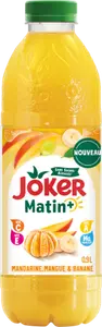 JUS MANDARINE, MANGUE & BANANE MATIN + - JOKER