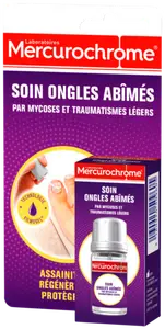 SOIN ONGLES ABÎMES - LABORATOIRE MERCUROCHROME