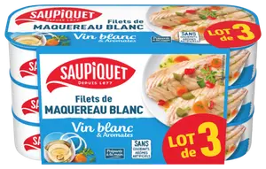 FILETS DE MAQUEREAU BLANC - SAUPIQUET
