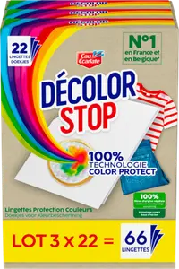 LINGETTES ANTI DECOLORATION - DÉCOLOR STOP