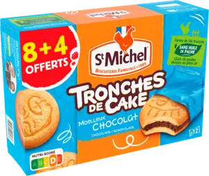 TRONCHES DE CAKE - ST MICHEL